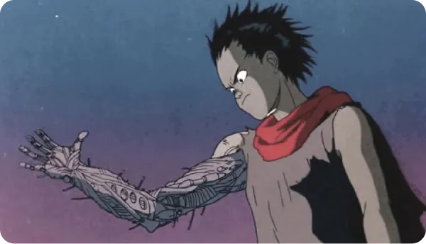 Le bras métallique de Tetsuo